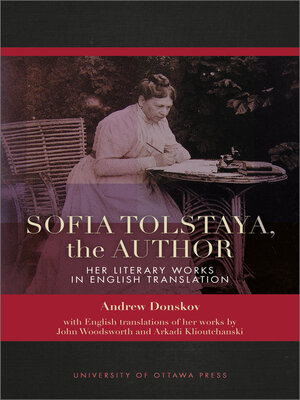 cover image of Sofia Tolstaya, the Author